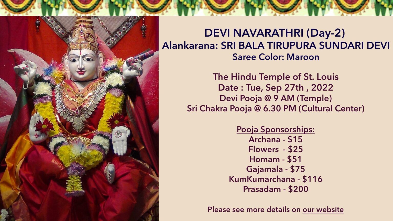 Devi Navarathri Day 1