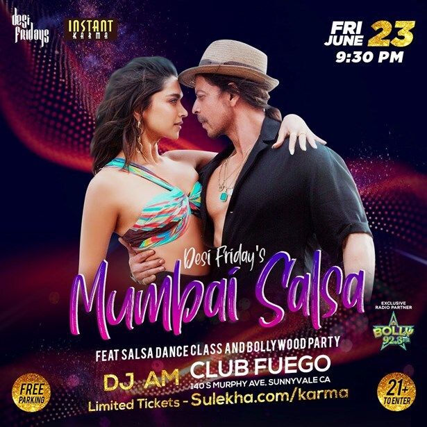 Mumbai Salsa Bollywood Party Featuring