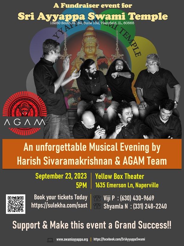 Agam Band Live Ayyappa Temple Fundraising Music Concert