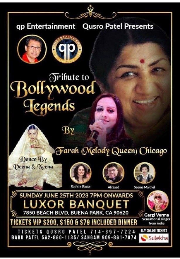 Tribute To Bollywood Legends By Farah