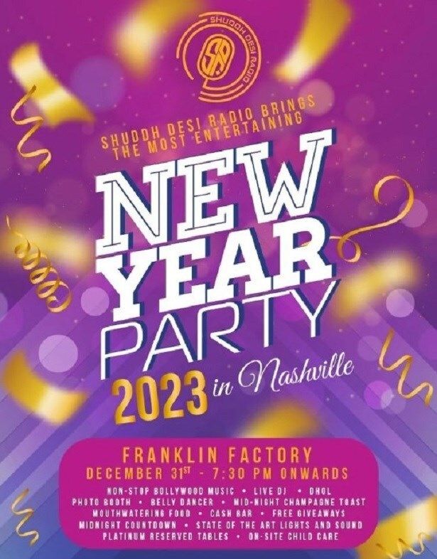 New Year Party 2023 In Nashville