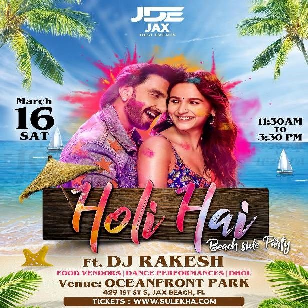 Holi Hai Beach Side Party