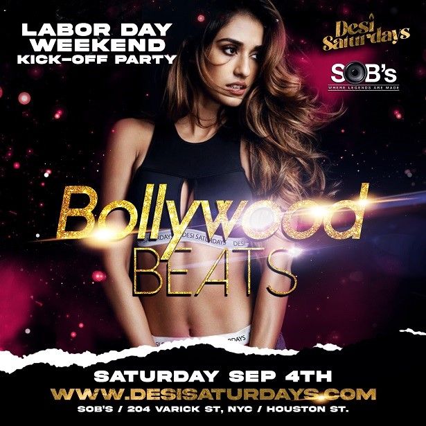 Bollywood Beats - Weekly Saturday Night DesiParty at SOB's NYC