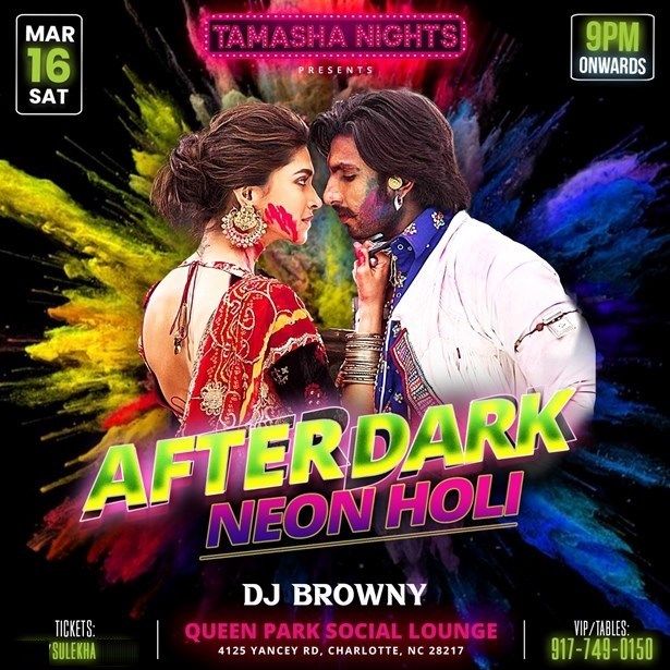 Bollywood Neon Holi