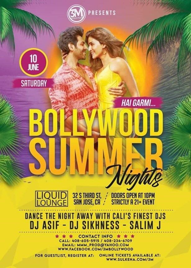 Bollywood Summer Nights With Dj