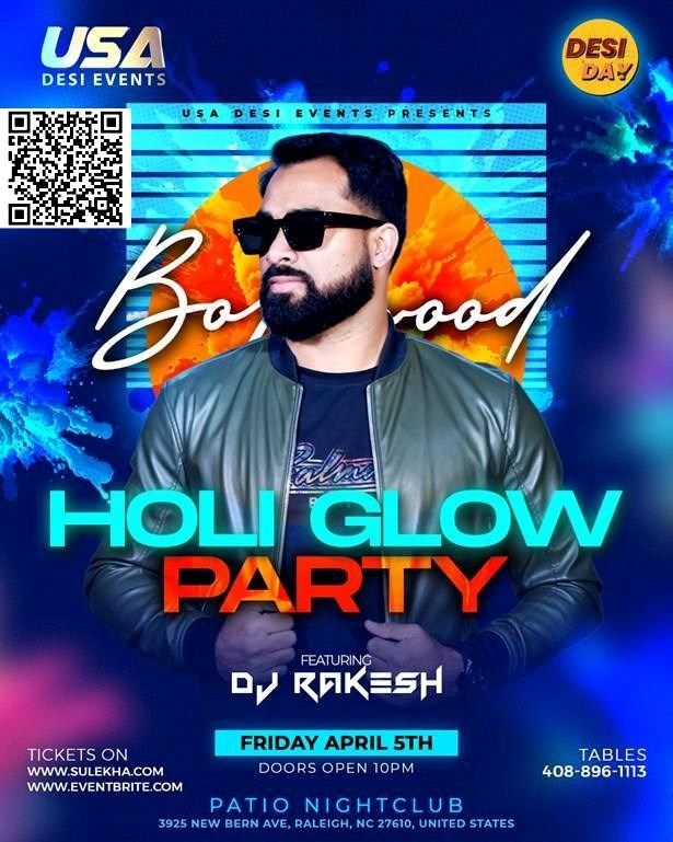 Holi Glow Party Bollywood Style