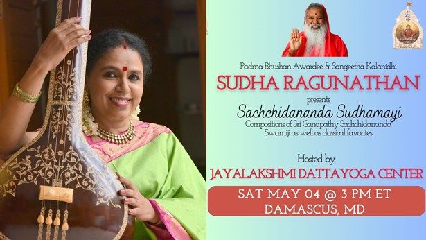 Sudha Ragunathan Sachchidananda Sudhamayi  Washington D.c.