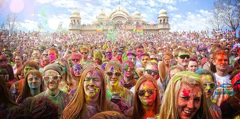Festival Of Colors In Spanish