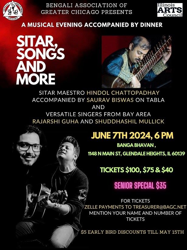 Sitar, Songs And More - Hindol Chattopadhay With Saurav Biswas. Rajarshi Guha An
