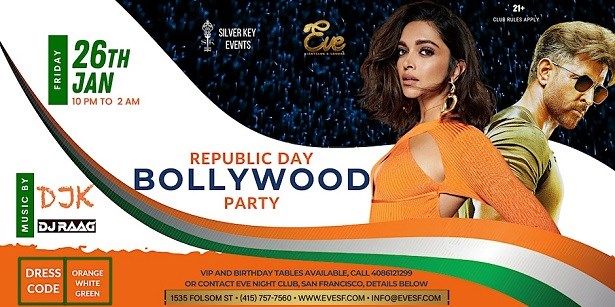 Bollywood Party - Republic Day Spl
