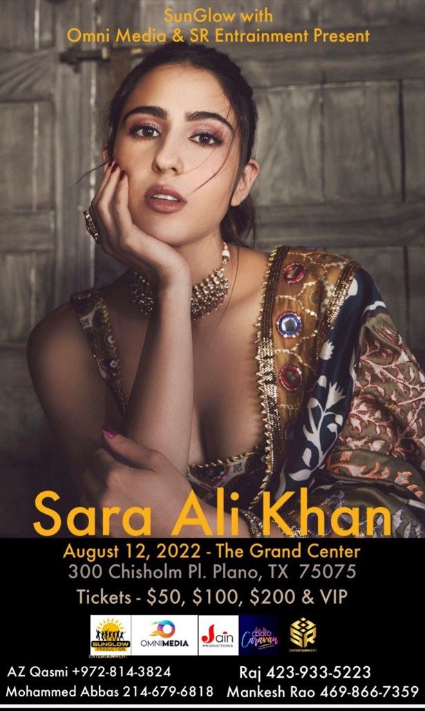Sara Ali Khan Live In Dallas