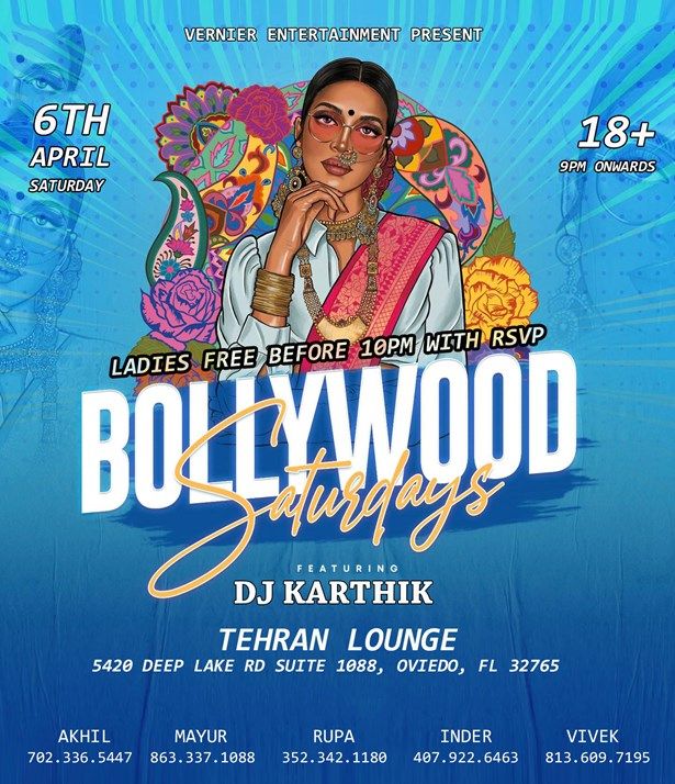 Bollywood Night At Tehran Lounge