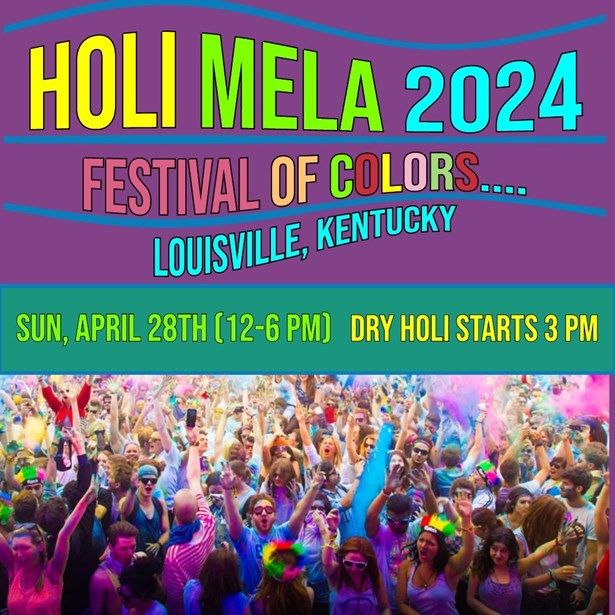 The 9th Holi Mela In Louisville Kentucky