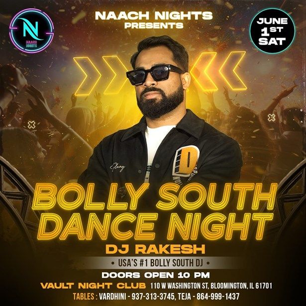 Bolly South Dance Night With Dj Rakesh