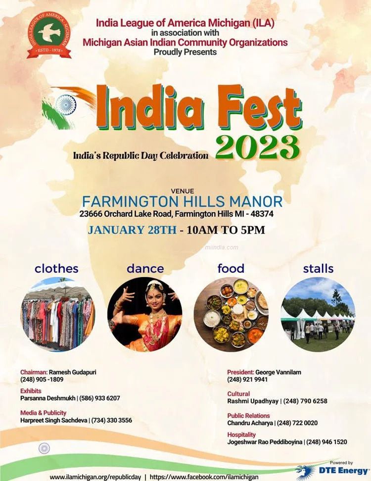 India Fest 2023 In Michigan