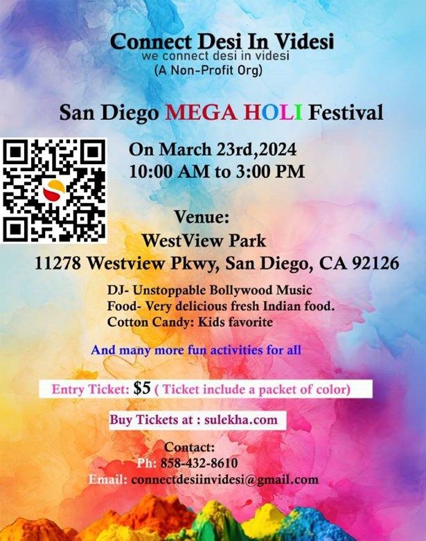 San Diego Mega Holi Festival