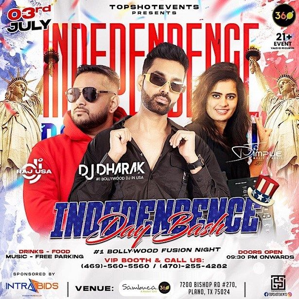 Independence Day | Fusion Night With #1bollywood Dj Dharak Raj And Dimple