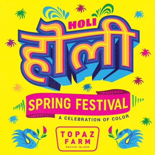 Holi Spring Festival At Topaz Farm