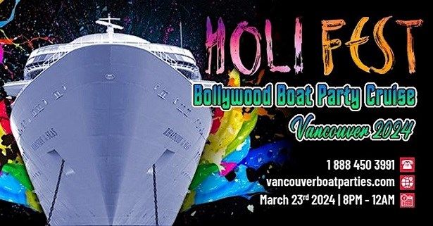 Holi Fest Bollywood Boat Party