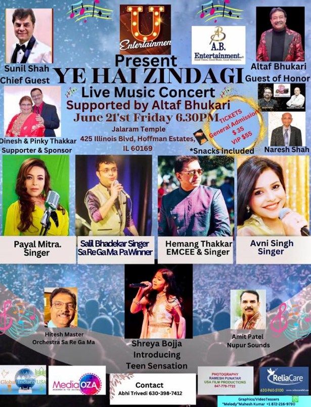 Ye Hai Zindagi Live Music Concert