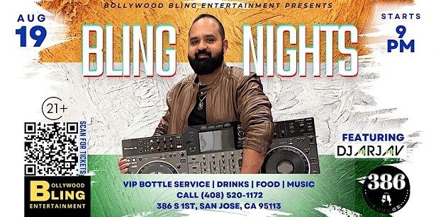 Bollywood Bling Nights With Dj Arjav