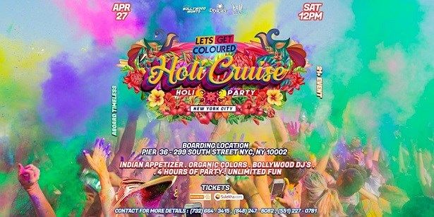 Balam Pichkari Cruise Party-holi In The Nyc