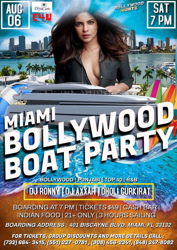 Miami Bollywood Boat Party