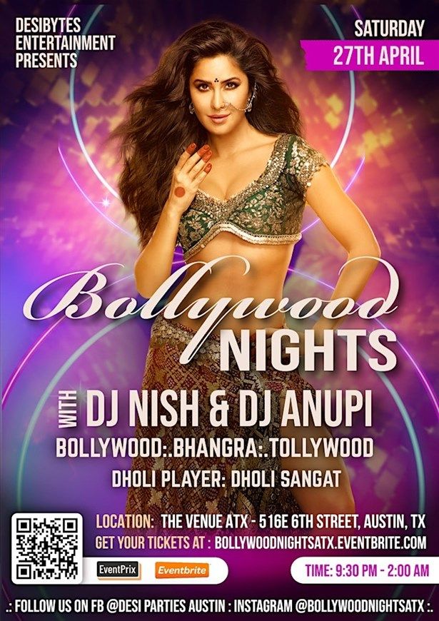 Bollywood Nights  Dj Nish & Dj Anupi Atx Biggest Bollywood Dance Party