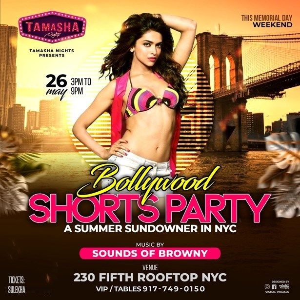 Bollywood Shorts Party At 230 Fifth Rooftop