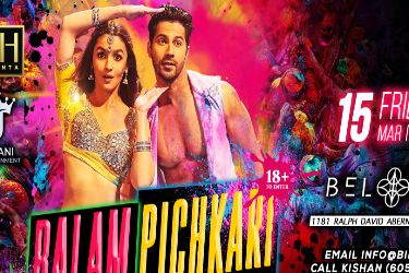 Balam Pichkari Holi Bollywood Party On March 15th Atlanta