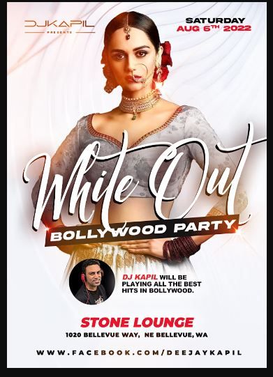 Bollywood Dance White Out
