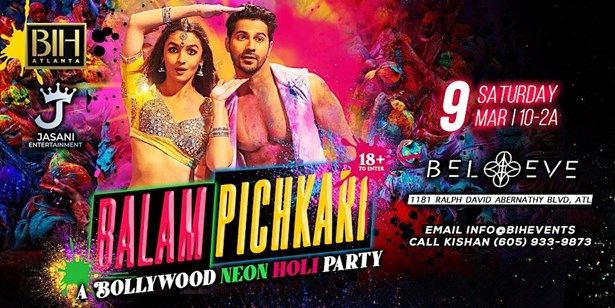 Balam Pichkari: Holi Bollywood Party