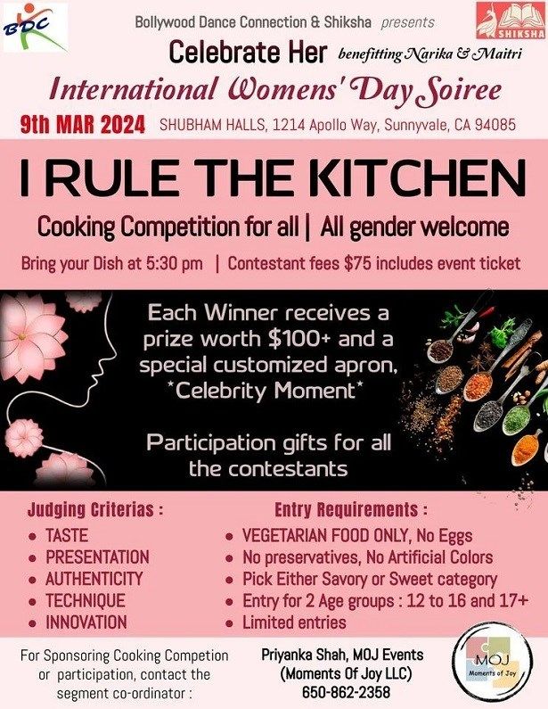 I Rule The Kitchen- A Cooking Competition For All
